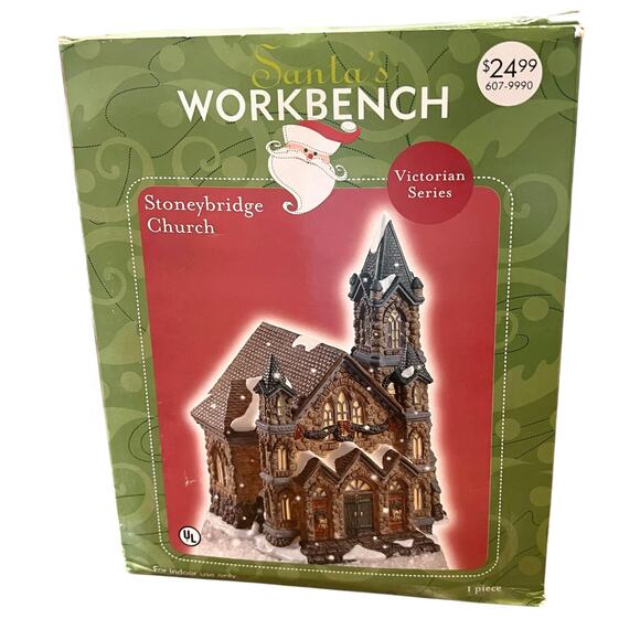 Santa's Workbench Collection - Victorian Series - Stoneybridge Church 564-1428 - Picture 13 of 14